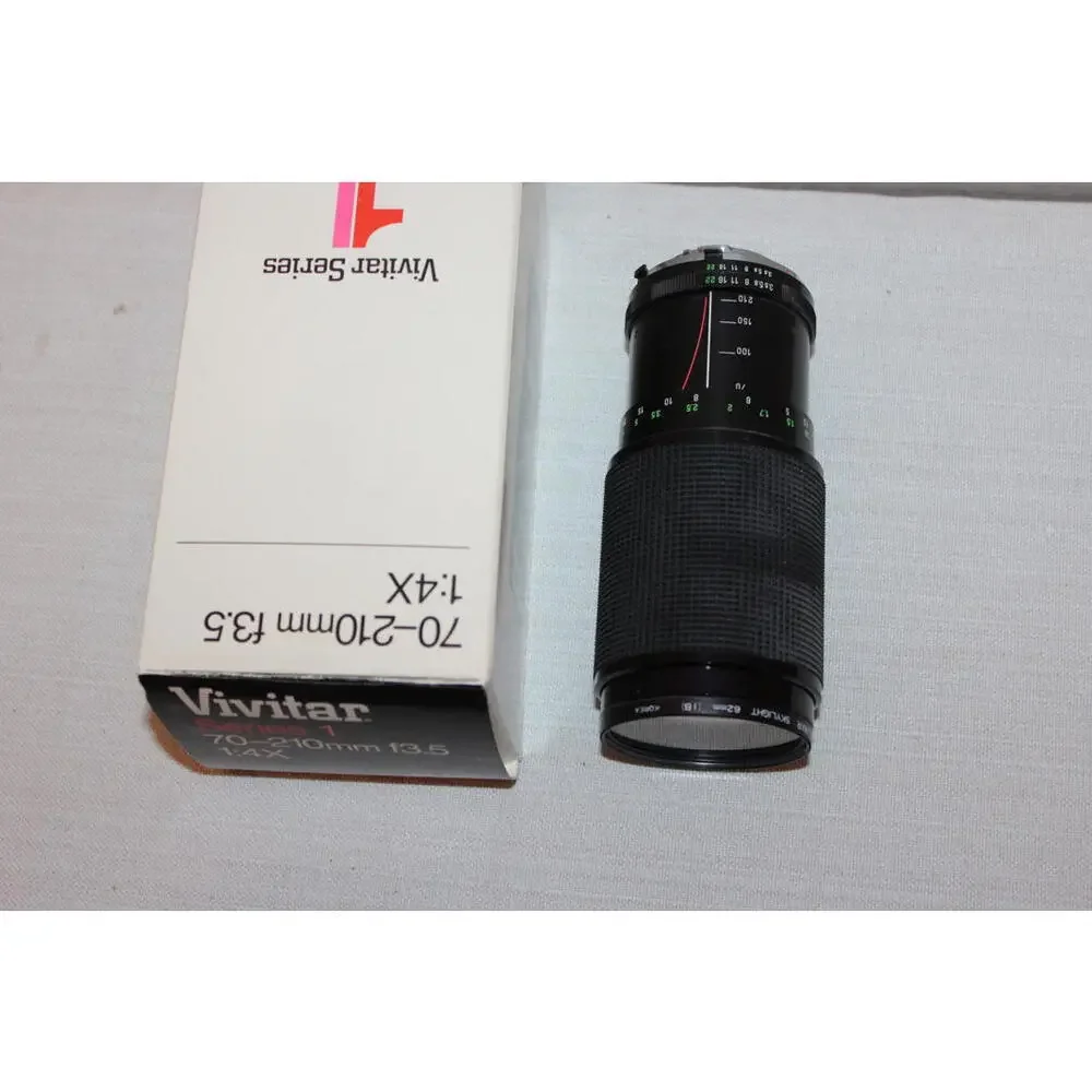 Vivitar Series 1 70-210mm f/3.5 1:4X Telephoto Zoom Lens – Minolta MD Mount